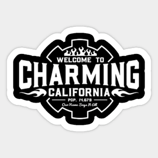 Charming California Sticker